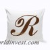 JDS Personalized Gifts Personalized Calligraphy Monogram Cotton Throw Pillow JMSI2684